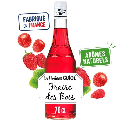 La Maison Guiot Sirop Fraise Des Bois 70cl