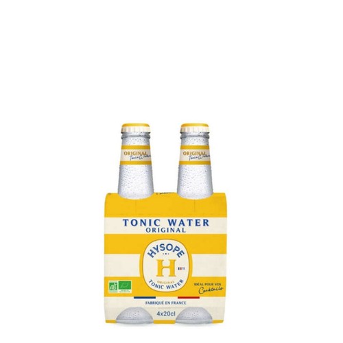 Hysope Tonic Water Original Bio 4x20cl