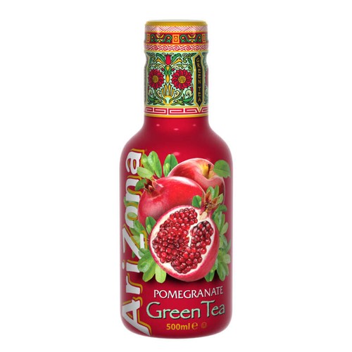 Arizona Boisson au Thé Vert Grenade Bouteille 500ml