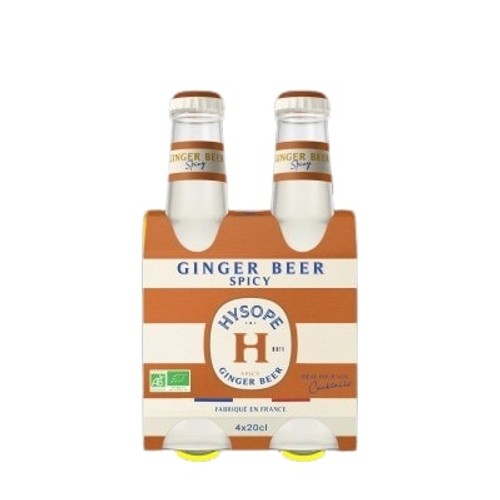 Hysope Ginger Beer Bio 4x20cl
