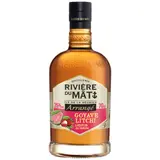 Rivière du Mât Rhum Arrangé Goyave Litchi 35° 70cl