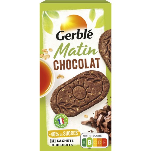 Gerblé Biscuit Petit déjeuner Chocolat  200g