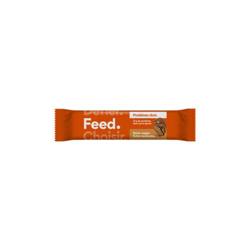 Feed Barre Enrobé Peanuts Protéine Shot x1