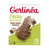 Gerlinéa Barre encas minceur crousti chocolat 102g