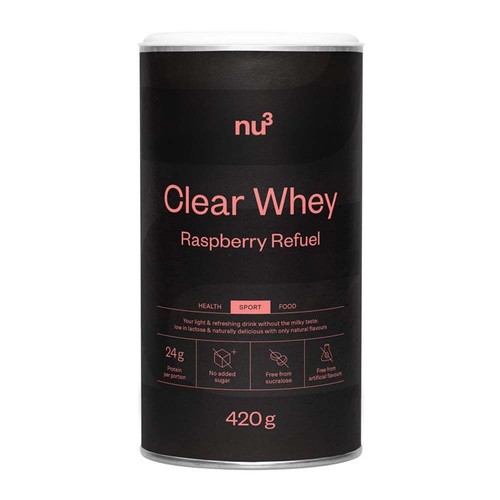 Nu3 Clear Whey framboise 420g