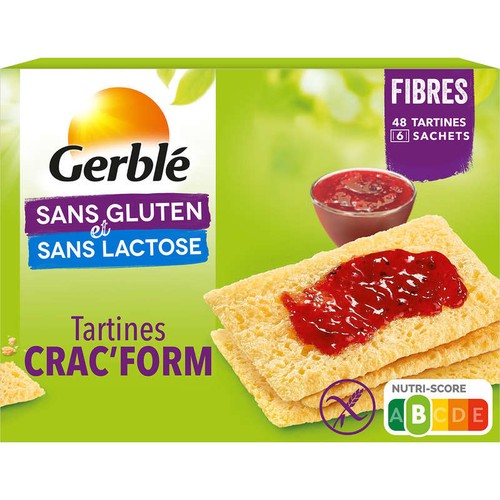 Gerblé Tartine Crac'Form Sans Gluten 250g