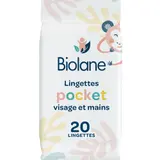 Biolane Lingettes Visage Et Main x20