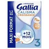 Gallia Lait De Croissance 3 En Poudre +12Mois 2x600g