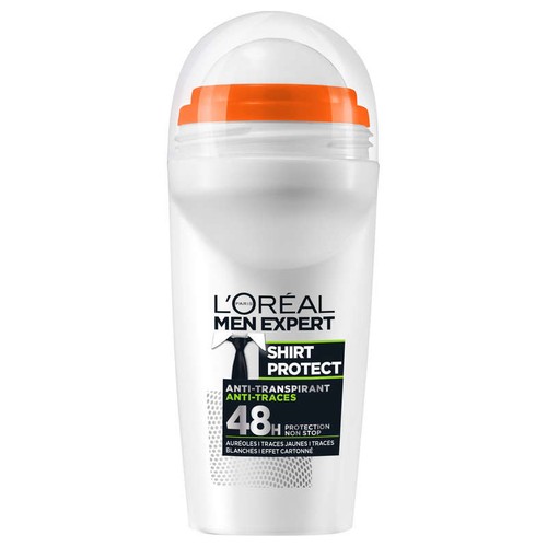 L'Oréal Paris Men Expert Déodorant Homme Bille 48h Shirt Protect Anti-traces 50ml
