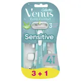Gillette Venus Sensitive Rasoir Jetable pour femme 3+1 Gratuit