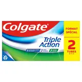 Colgate Dentifrice Triple Action  2x75ml