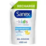 Sanex Gel Douche Derma Care Kids Doypack 450ml
