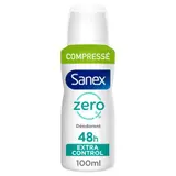 Sanex Déodorant spray compressé sans sels d'aluminium zéro 0% 48h 100ml