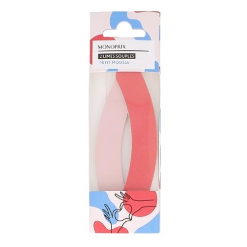 Monoprix Accessoires Limes Souples Petit Modèle x2