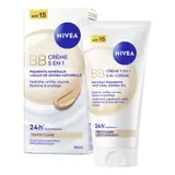 Nivea Crème De Teint 6 En 1. Clair, Enrichie En Pigments Minéraux Et En Beurre De Karité. 50ml