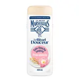 Le Petit Marseillais Soin douche surgras rituel douceur lait d'avoine et rose 400ml