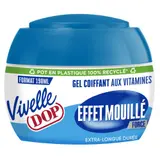 Vivelle Dop Gel Coiffant Effet Mouillé Fixation Longue Durée 190ml