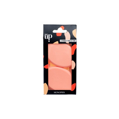 Monoprix Make Up Éponge Fond De Teint x2