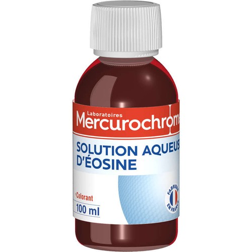 Mercurochrome Solution Aqueuse D'éosine 100ml