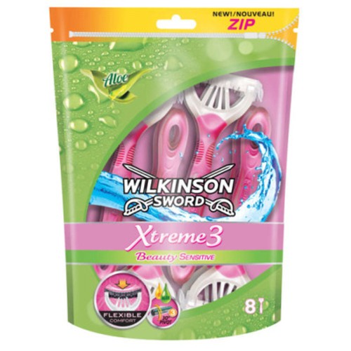 Wilkinson Xtreme 3 beauty rasoir x4
