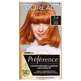 Préférence Coloration 7.4 Dublin Mango Cuivré Intense