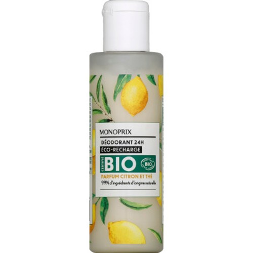 Monoprix Bio Déodorant 24H Éco Recharge 100ml