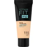 Maybelline New York Fit Me! Fond De Teint Liquide Matte + Poreless Ivoire 30 ml