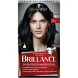 Schwarzkopf Brillance Coloration Cheveux Eclat de Nuit Noir Bleuté 891