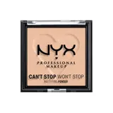 NYX Can't Stop Won't Stop Poudre Matifiante Light Medium