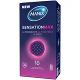 Manix Préservatifs sensation max x10