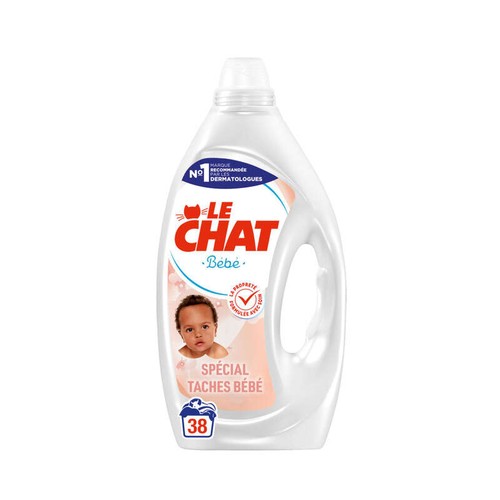 Le Chat Lessive Liquide Spécial Bébé 35 Lavages 1,575L