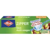 Albal Sacs multi-usages Zipper Fermeture à curseur Petit Modèle 12x1L