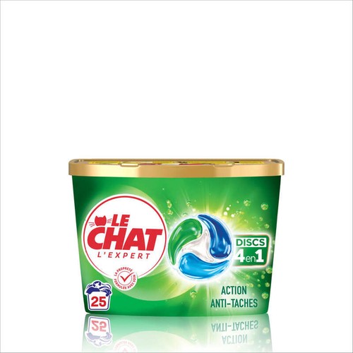 Le Chat L'Expert Discs Lessive Liquide x25 Lavages