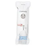 Brabantia Sacs Poubelle PerfectFit H blanc, 10x50-60L