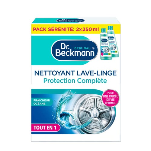 Docteur Beckmann nettoyant lave-linge protection complète tout en 1