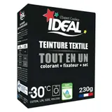 Idéal Teinture Textile Tout en Un Noir 230g