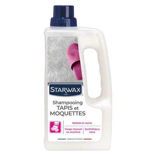 Starwax Shampooing Raviveur Tapis Et Moquettes 1L