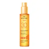 [Para] Nuxe Sun Huile Bronzante Solaire Visage et Corps SPF30 150ml