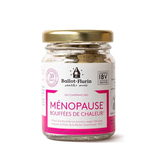 [Para] Ballot-Flurin Ménopause Bouffées de Chaleur Bio 12 comprimés