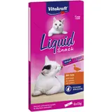 Vitakraft Cat Liquid-Snack Canard & Bêta-Glucanes x6