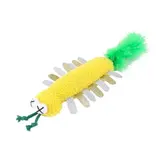 Wouapy Disco mille pattes avec boa pour chat