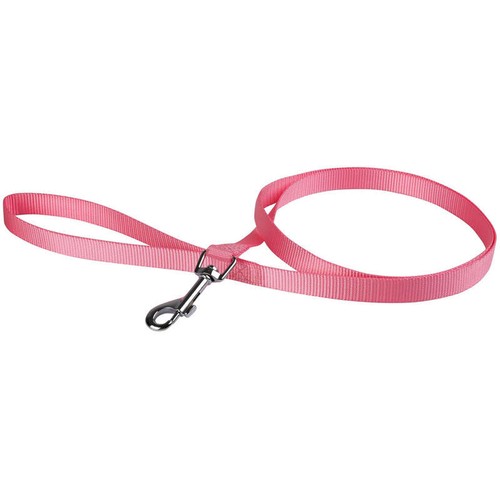 Animalis Laisse Basic 15mm et 120cm pour Chien Rose