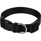 Animalis Collier Basic 20mm et 39/60cm pour Chien Noir