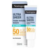 Neutrogena Ultra Sheer Fluide Invisible Solaire Oil Control SPF50+ 50ml