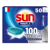 Sun Tablettes Lave-vaisselle Tout en 1 Efficacité x50