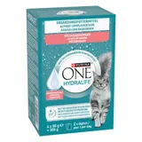 Purina One Aliment complémentaire goût Saumon pour Chat adulte 6x50g
