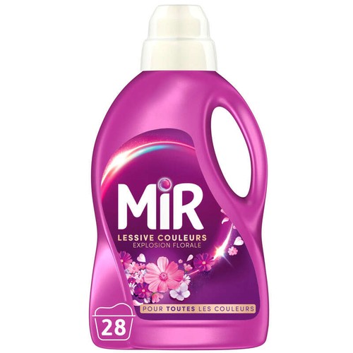 Mir Lessive Liquide Couleurs Explosion x28 Lavages