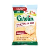 Carolin Lingettes sol Savon de Marseille x15