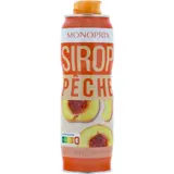 Monoprix Sirop Pêche 75cl