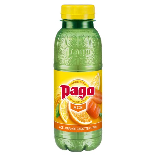 Pago Jus De Fruits Orange Carotte Et Citron 33cl